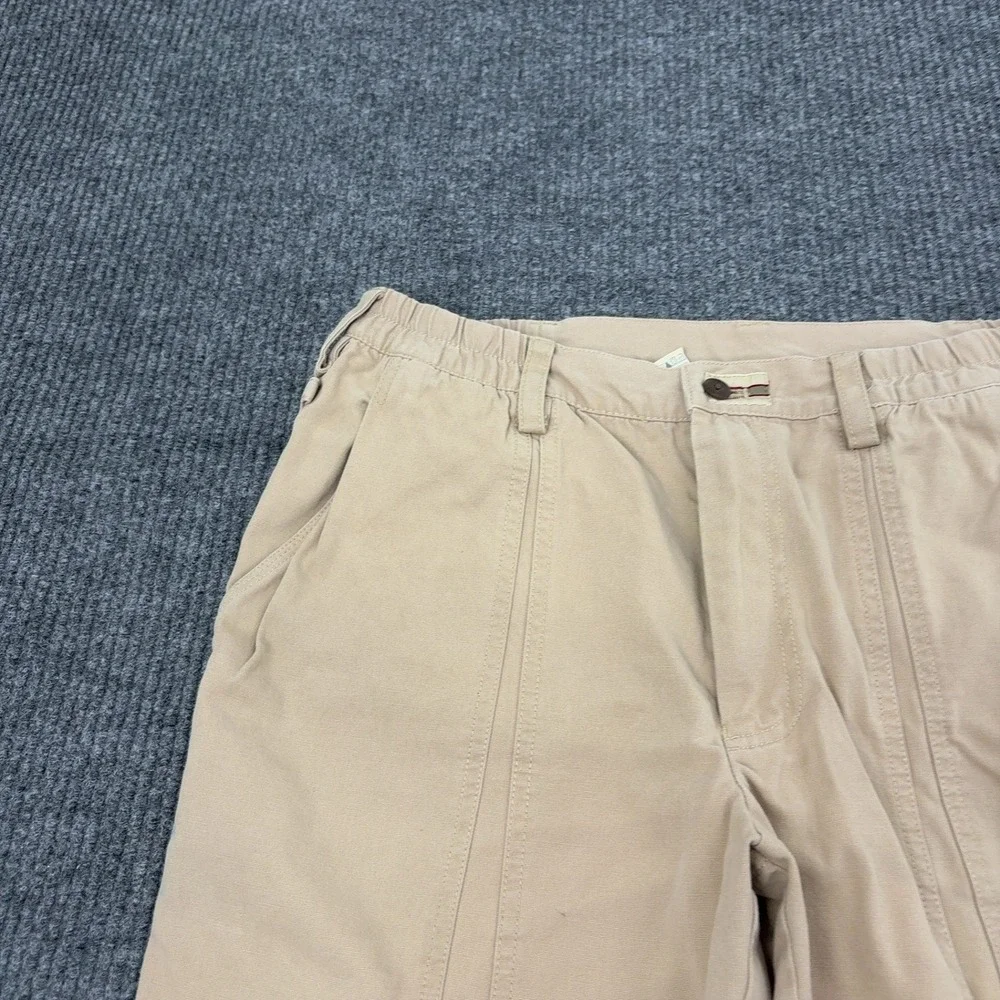 Territory Ahead Shorts Mens M Tan Cotton Canvas Casual Gorpcore